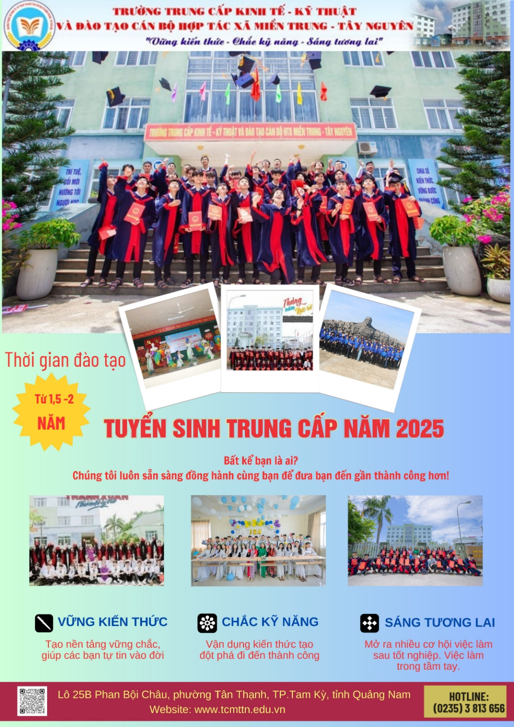 Tuyển sinh Trung cấp chính quy năm 2025